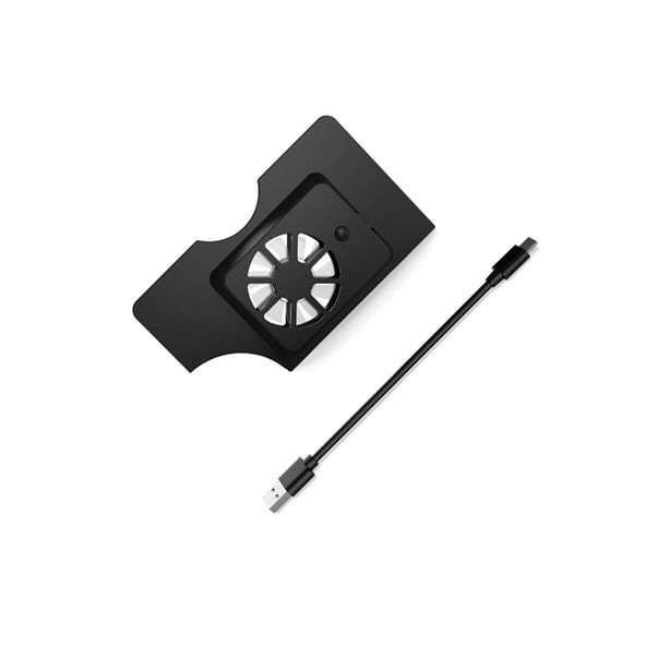 Bearachild Consola de juegos Radiador Ventilador de refrigeración Disipación de calor Ventiladores frescos Disipador de calor Reemplazo para Videojuegos y accesorios Negro