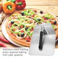 thumbnail image 3 of Moyic Espátula de acero inoxidable para pelar pizza con mango a prueba de plegado Herramienta de cocina para levantar pasteles Herramientas y accesorios para hornear Moyic HA3400-00B, 3 of 6
