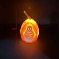 thumbnail image 7 of Halloween Reading Ghost Hanging Pumpkin Light, Mini Warm LED Jack O Lantern Ornament, Cute Spooky Hanging Lamp for Tree Window Mantel Party Decor, 7 of 7