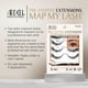 thumbnail image 4 of Kit de extensiones de pestañas Ardell Premapped Cat Eye, paquete de 4, 4 of 7
