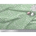 thumbnail image 2 of Soimoi Cotton Cambric Fabric Artistic Leaves Decor Fabric Printed Yard 56 Inch Wide, 2 of 3