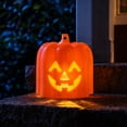 thumbnail image 5 of Halloween Decorations Pumpkin Candle Light Decoration Prop, Flameless Pumpkin Candle Decor for Halloween Parties, Festive Fall Decorations for Home, Easy to Place Anywhere, 5 of 7