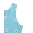 thumbnail image 3 of Wonder Nation Girls Kid Tough Ribbed Tank Top, Sizes 4-18 & Plus, 3 of 3