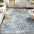 thumbnail image 1 of x Area Rug Living Room Rugs - Washable Neutral Modern Abstract Soft Thin Large Rug Indoor Floor No Slip Rug Carpet for Bedroom Under Dining Table Home Office Decor -, 1 of 9