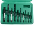 thumbnail image 5 of Juego de extractores de tornillos rotos dañados de 11 piezas, juego de herramientas para quitar pernos y pernos, herramienta especial para retirar cables deslizantes hexagonales, 5 of 5