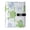 Green Frog Party, variant on DIY Green Countryside Printed Microfiber Leather Notebook 9.2x6.7" Refillable Binder Journal with Pen Loop&Pockets 100 Sheets