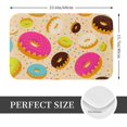 thumbnail image 2 of Pofeuu Donuts Print Flannel Doormats Rug16"x24"Rug Washable Doormats Indoor Outdoor Rugs for Layered Front Door Mats, Porch, Kitchen, Entryway, 2 of 7