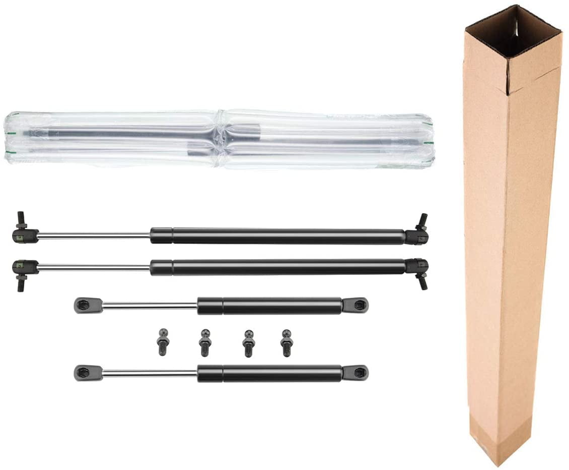A-Premium Hood and Tailgate Lift Supports Shock Struts Gas Spring Damper Replacement for Jeep Grand Cherokee WJ 1999-2004 4-PC Set