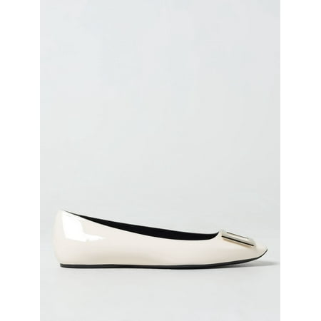 

Roger Vivier Ballet Flats Woman Yellow Cream Woman