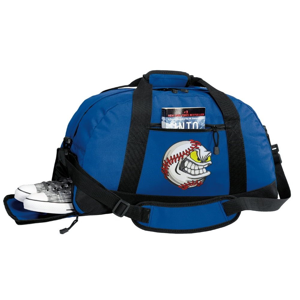Baseball Gym Bags Baseball Duffle Bag WITH Cool SHOE POCKET!