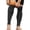 Black, variant on OGLCCG Kids Pre Cut Soccer Socks, Soccer Leg Sleeves Socks for Football Shin Guard Sleeves for Size 7-14 Youth Boys Football Basketball Training