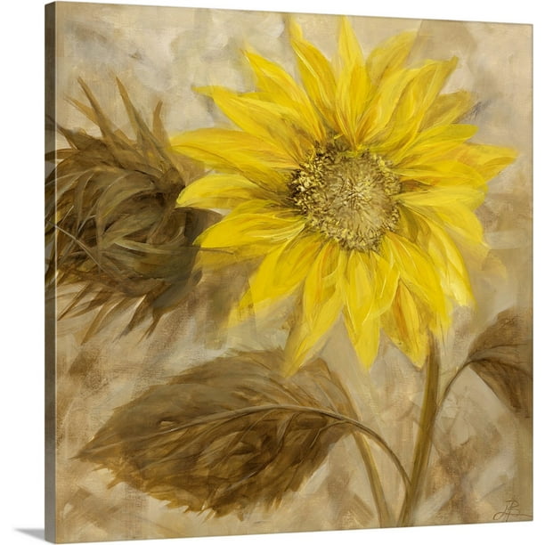 Great BIG Canvas "Sunflower III" Canvas Wall Art 30x30 Walmart