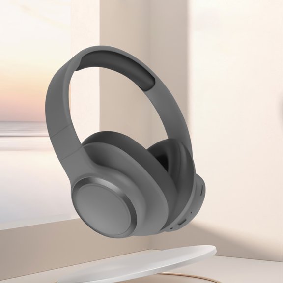 Bluetooth Headphones, Foldable Wireless and Wired Stereo Headset Micro SD/TF, FM for Cell Phone,PC,Soft Earmuffs &Light Weight for Prolonged Wearing - Black