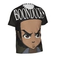 thumbnail image 3 of The Boondocks Men's Short-Sleeve T-Shirt Summer Casual Tee Top Breathable Crewneck T-Shirt 3x-Large, 3 of 7