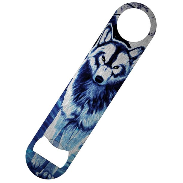 Requiem Collective - Abrebotellas modelo Benithe Wolf (Azul/Blanco)