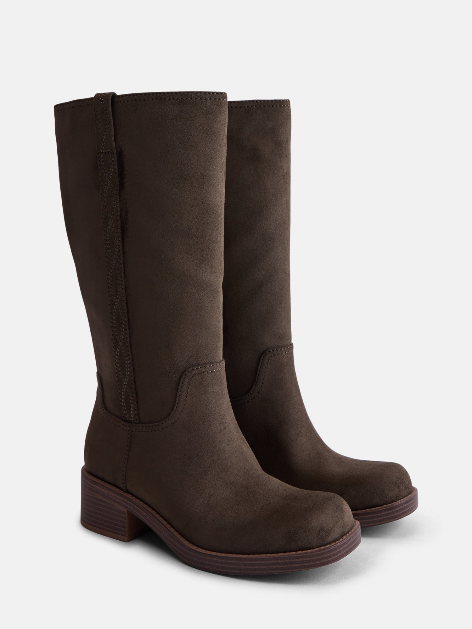 No Boundaries Women's Tall Riding Boot, Wide Width Available