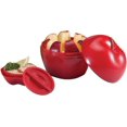 thumbnail image 3 of Hutzler Apple & Dip To-Go Lunch Snack Storage Container - Red, 3 of 6