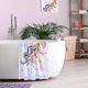 thumbnail image 5 of Toalla de playa de unicornio - 70 x 150 cm Toallas de camping de poliéster rosa para niñas y niños Toalla de playa de unicornio Manta de playa suave Piscina Viajes Baño Ducha, 5 of 5