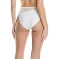 thumbnail image 2 of Norma Kamali womens  Snake Mesh Bikini Bottom, XL, White, 2 of 3