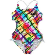 Op - Girls' Crisscross Cutout Swimsuit