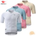 thumbnail image 2 of Camiseta de ciclismo RION para hombre, camisetas para bicicleta de montaña, ropa ajustada para bicicleta, camiseta de motocross UPF 50+, camisetas transpirables sin costuras, 20 ℃-35 ℃, 2 of 5