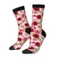 thumbnail image 1 of Balery Rose Flowers Calcetas Largas con Estampado para Hombre y Mujer – Suaves y Transpirables, Talla Única (US 5-11), 1 of 6