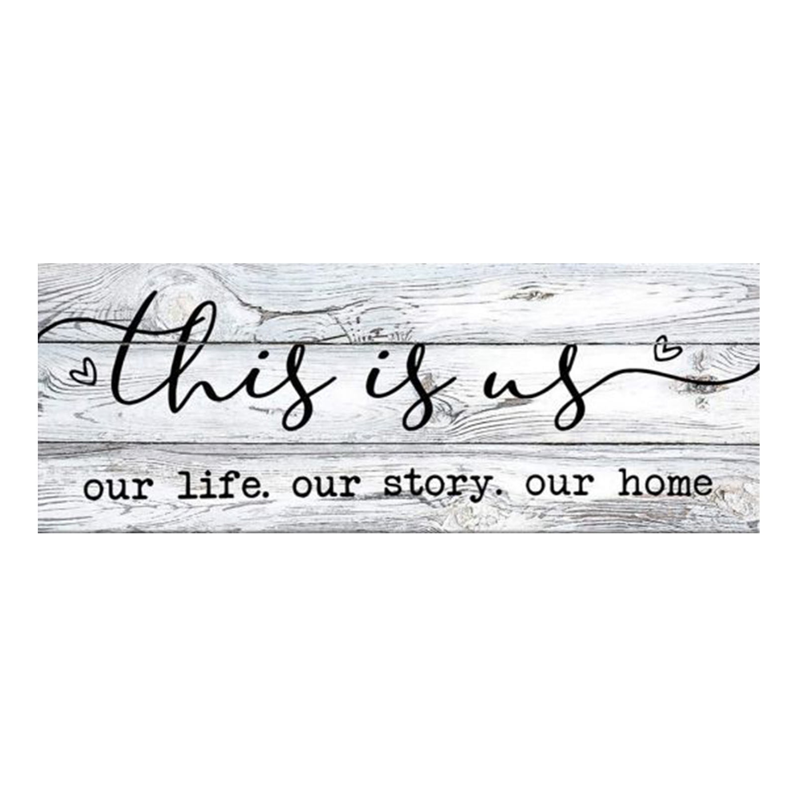 Wooden Family Signs This Is Us Wall Farmhouse Wooden Beard Ornament ...