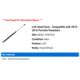thumbnail image 2 of Left Hood Strut - Compatible with 2010 - 2016 Porsche Panamera 2011 2012 2013 2014 2015, 2 of 2