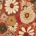 thumbnail image 5 of SAFAVIEH Jardin JAR812A Handmade Orange / Multi Rug, 5 of 6