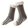 thumbnail image 3 of Calcetines Térmicos Felpa Suaves Invierno Zapatos para Interior (), 3 of 9