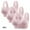Pink, variant on Oplxuo Convenient Front Closure Bra for Women Pack of 3, Comfortable No Underwire Plus Size Lift Up Front Button Everyday Bra