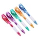thumbnail image 2 of Bolígrafo de bolígrafo LED de 10 paquetes – Linterna UV, tinta de 2 ml de recarga, bolígrafo luminoso multifunción de 13,5 cm, set de regalo de oficina, 2 of 9