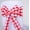 Red-white, variant on AK-Trading - 6"x108" Gingham Polyester Chair Sashes Tie Bows Catering Outdoor Party Decorations - Pack of 6 - Blue/White