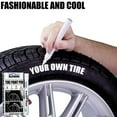 thumbnail image 4 of White Tire Paint Marker for Car Tire Lettering 4 Pack Tire Paint Pens with Weatherproofs Ink Designed To Last on Car Tires and Many Other Materials10ml, 4 of 7