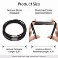 thumbnail image 2 of BlinkLLX Trash Can Bands Set of 6, Fits 13 to 32 Gallon Cans, Hongmed Elastic Rubber Bands for Kitchen/Office/Garage, Secure Garbage Bags(Black/Blue/Green), 2 of 6