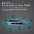 thumbnail image 2 of Conmutador de red Ethernet TP-Link TL-SG108 de 8 puertos Gigabit, 2 of 6