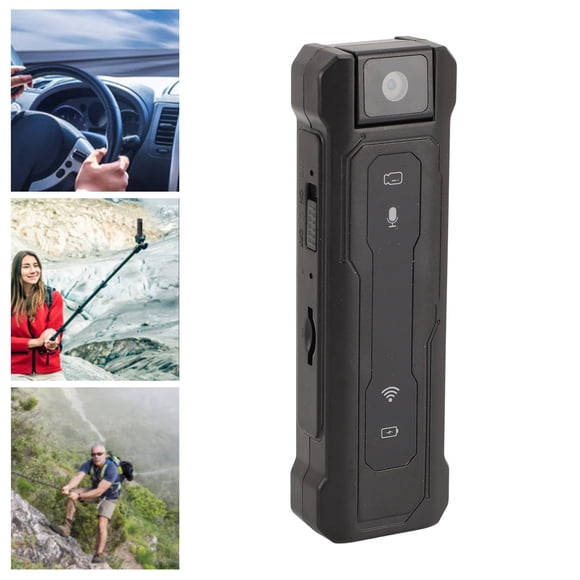 Videocámara Pequeña, Cámara De Acción Portátil Multifunción De Gran Angular HD 1080P Para Vlogging Para Pesca Para Grabación De Automóviles