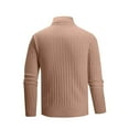 thumbnail image 4 of Jalioing Men's Sweaters Fall Winter Turtle Neck Long Sleeve Sweater Tops Casual Fashion Stretchy Knit Shirts, 4 of 5