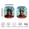 thumbnail image 6 of Binienty Horse Car Visors Sun Shade Windshield Sun Blocker for SUV Truck Van Sedan Funny Vehicle Window Sunshade Car Interior Accessories Sun Protection, 6 of 8