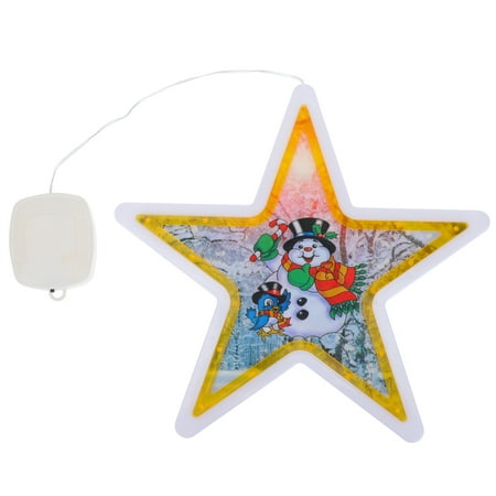 

1pc LED Warm Color Santa Claus light Christmas Festive Atmosphere Hanging Light