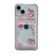thumbnail image 1 of Funda transparente con patrón de Hello Kitty para iPhone, carcasa suave de TPU con ranura para tarjeta y soporte de bolsillo para modelos 7, 8, 14 Plus, 13, 12, 11 Pro Max, X, XR, XS Max Fivean unisex, 1 of 2