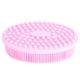 thumbnail image 2 of Cepillo de ducha de silicona, cepillo de masaje multifuncional, herramienta de entrenamiento táctil para bebé para el hogar, color rosa, 2 of 14