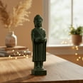 thumbnail image 4 of Tenzin Standing Buddha Terracotta Figurine, 4 of 11