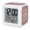 Dusty Rose, Blush, White, variant on Home Sweet Home Digital Alarm Clock for Bedrooms, Smart LED Alarm Clock with 7 Color Changing Night Light, Blue Nautical Vintage Wood Grain Silent Wake Up Clocks for Sleep Study Cooking 3.2"x3.2"