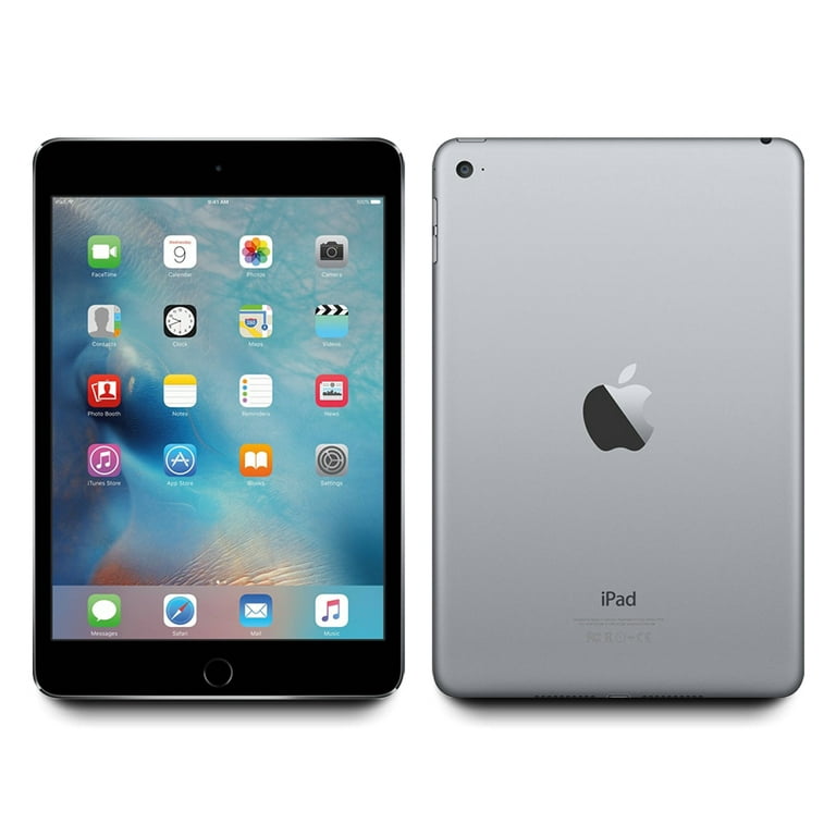 Restored Apple iPad Mini 4 128GB Space Gray Wi-Fi MK9N2LL/A