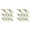 thumbnail image 1 of 20 Piezas SeñUelos de Pesca LED, Cucharas de Pesca, Intermitente Subacuático, Bajo, Halibut, Intermitente, 1 of 8