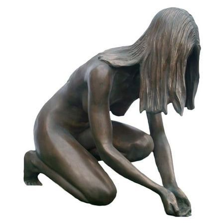 Design Toscano Lady of the Lake Life-Size Statue: Bronze Finish