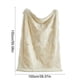 thumbnail image 3 of Manta de franela de terciopelo mullido 39x59in | Poliéster súper suave y ligero | Sofá cálido y acogedor Decoración del sofá cama | Resistente a todas las estaciones | Rosa, gris, azul, gris claro, 3 of 6