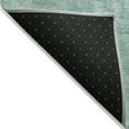 thumbnail image 3 of Addison Rugs Chantille Indoor/Outdoor Transitional Patchwork Teal Washable Round Rug, 8' x 8', 3 of 6