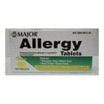 thumbnail image 2 of Major Allergy Tablets, Chlorpheniramine Maleate 4 mg, Antihistamine for Sneezing, Runny Nose, Itchy Eyes & Throat, 100 Tablets (2 Pack), 2 of 2